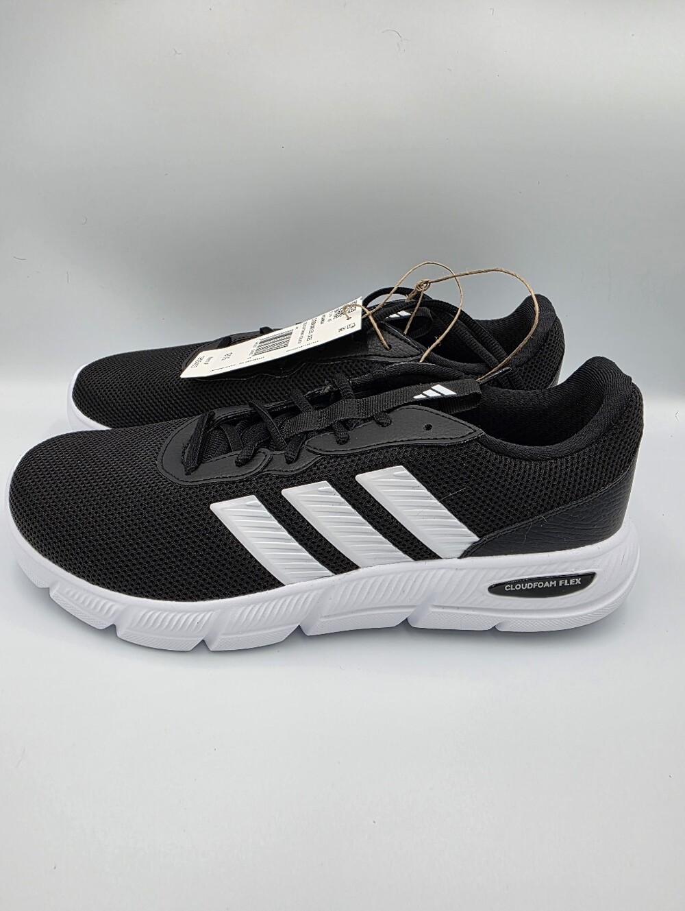 adidas Men's Cloudfoam Flex Lace Sneakers - Black